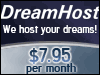 Sign up for webhosting with Dreamhost